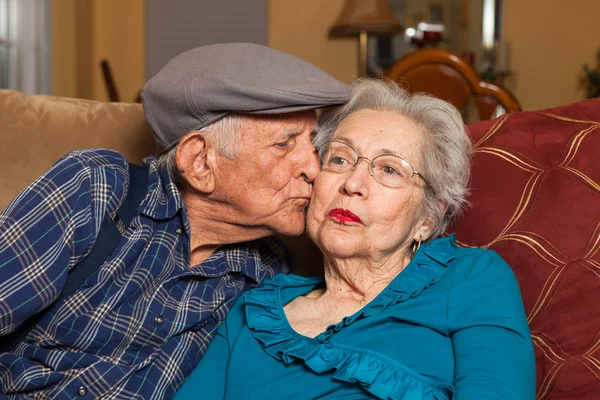 Amor idoso — Fotografia de Stock