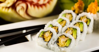 karides tempura rulo