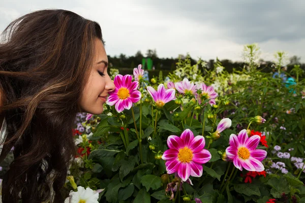 Beautiful Girl in Paris — Stock Photo, Image