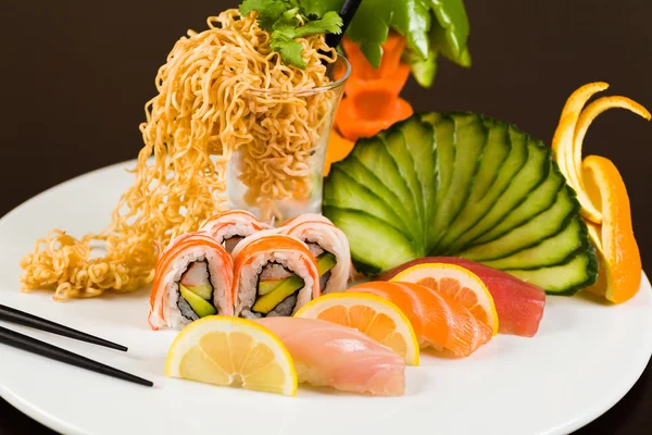Sushi Lovers — Stock Photo, Image