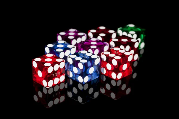 Colorful Dice — Stock Photo, Image