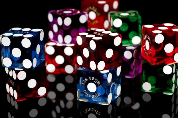 Colorful Dice — Stock Photo, Image