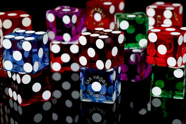 Colorful Dice — Stock Photo, Image