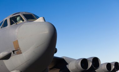 Amerikan b-52 bombardıman jet