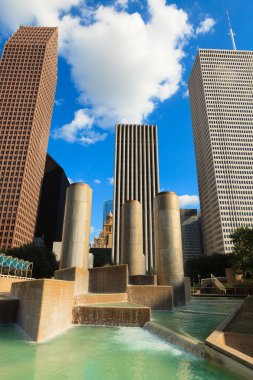 Şehir merkezindeki gökdelenler