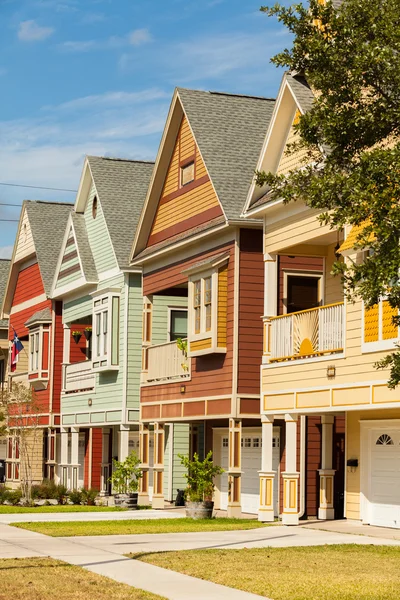 Casas victorianas — Foto de Stock