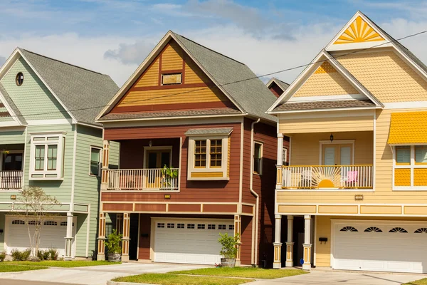 Casas victorianas — Foto de Stock