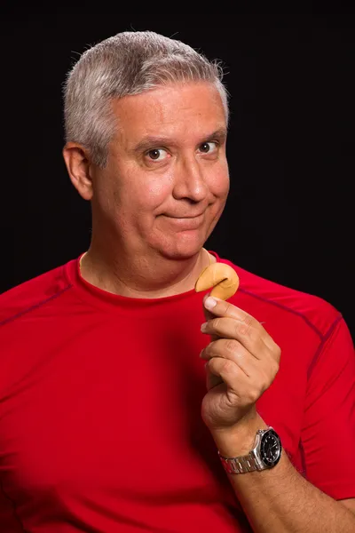 Galleta de la fortuna hombre — Foto de Stock