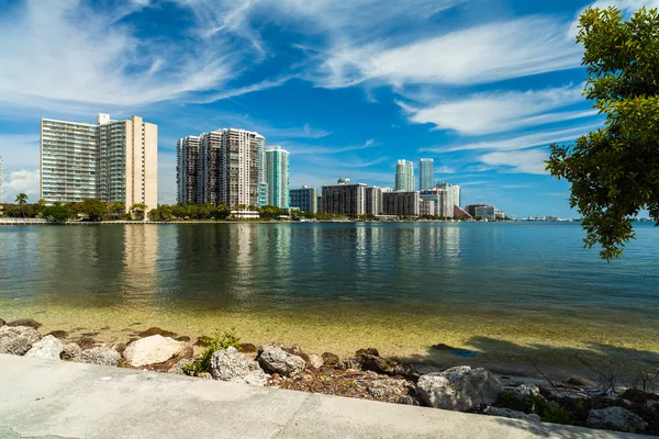 Skyline von Miami — Stockfoto