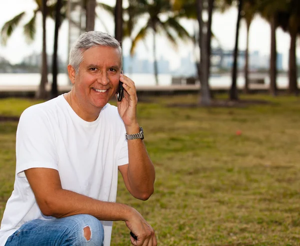 Kjekk mann. – stockfoto