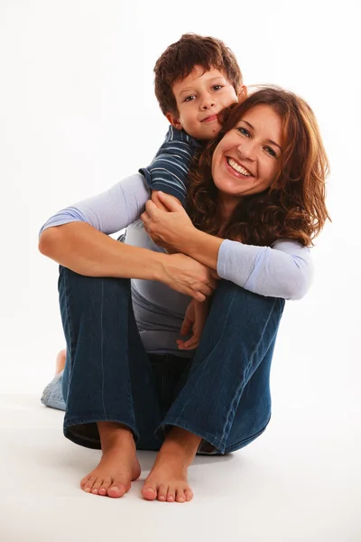 Mutter und Sohn — Stockfoto