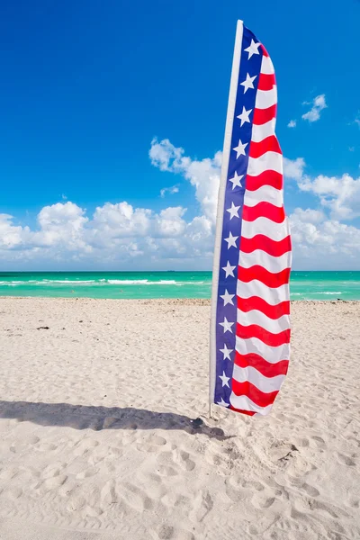 Bandeira de Miami Beach — Fotografia de Stock