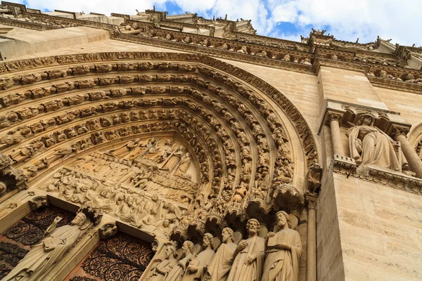 Notre dameノートルダム寺院 — Stock fotografie