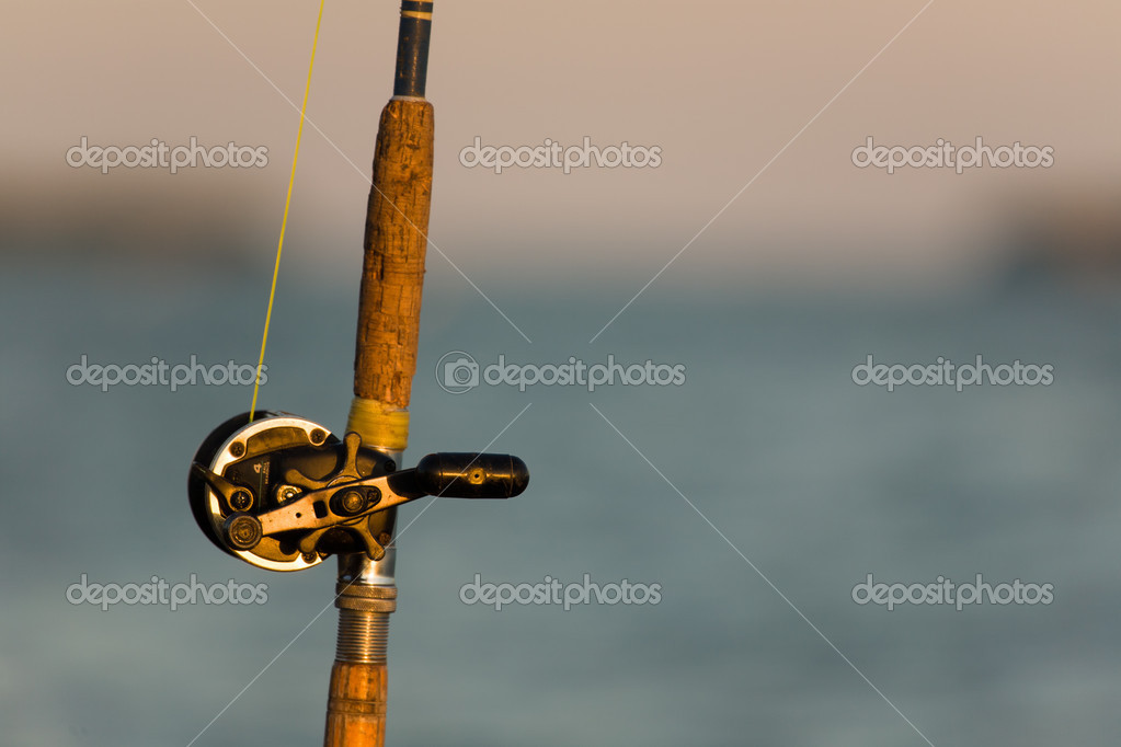 Vintage Fishing Rod — Stock Photo © fotoluminate #44831075