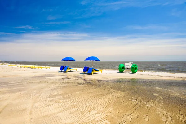 Gulfport strand — Stockfoto