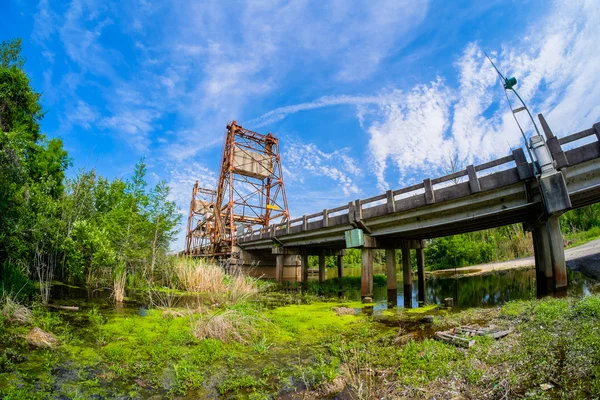 Oldtimerbrücke — Stockfoto