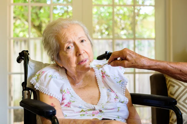 Elderly woman — Stock Photo, Image