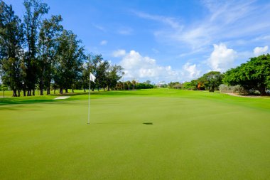 güzel golf sahası