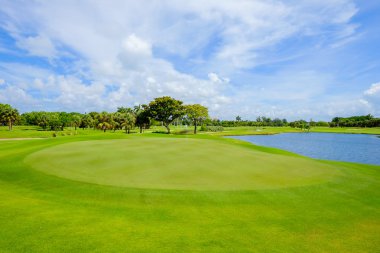 güzel golf sahası