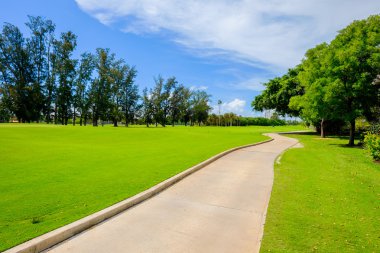 güzel golf sahası