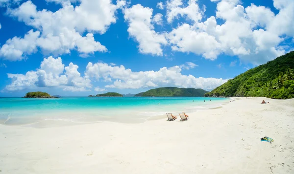 Bela praia caribenha — Fotografia de Stock