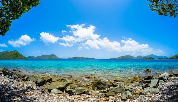 Hermosa playa caribeña — Foto de Stock