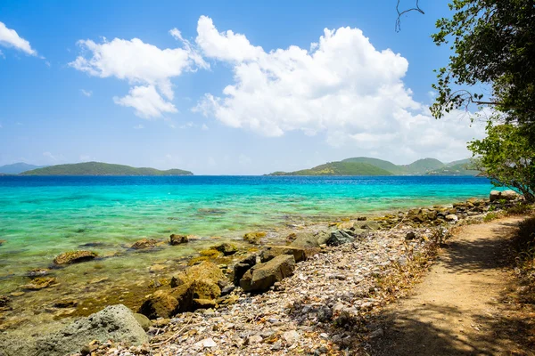 Vacker karibisk strand — Stockfoto