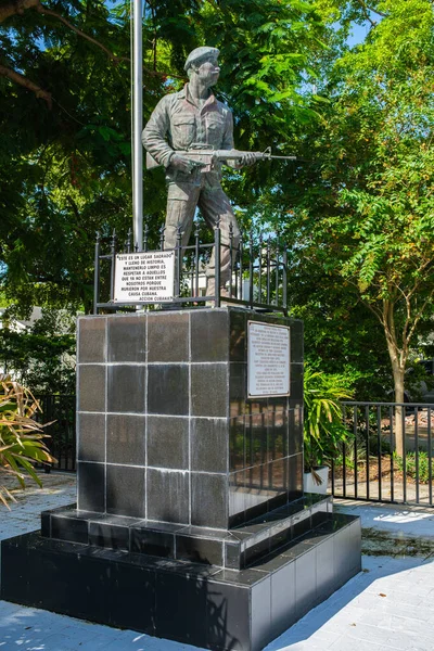 Miami Florida Usa September 2021 Monument Commemorating 2506 Brigade Martyrs — стоковое фото