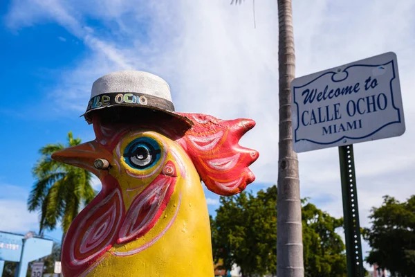 Miami Florida Estados Unidos Febrero 2022 Paisaje Urbano Largo Popular — Foto de Stock