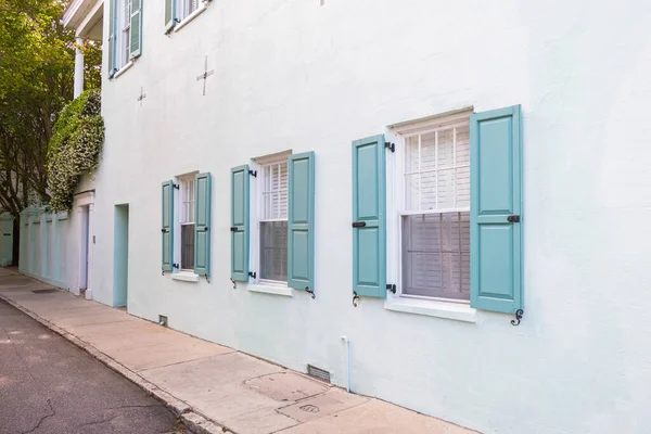 Arquitectura Histórica Del Barrio Francés Charleston Carolina Del Sur — Foto de Stock