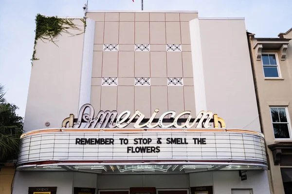 Charleston Carolina Del Sur Estados Unidos Mayo 2022 Teatro Americano — Foto de Stock