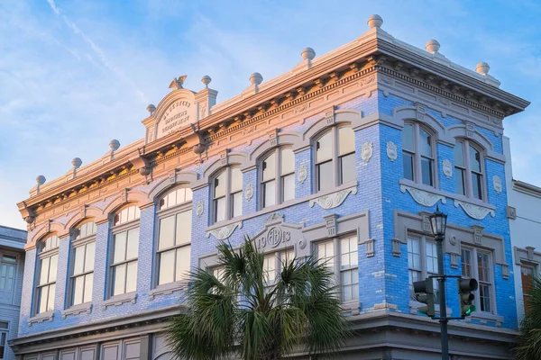 Charleston South Carolina Verenigde Staten Mei 2022 Vintage Warenhuis Gelegen — Stockfoto