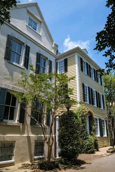 Cityscape Historic French Quarter Residential District Charleston South Carolina — Stock fotografie