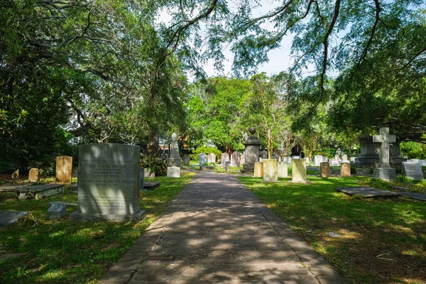 Чарльстон Южная Каролина Сша Мая 2022 Года Западное Кладбище Церкви — стоковое фото