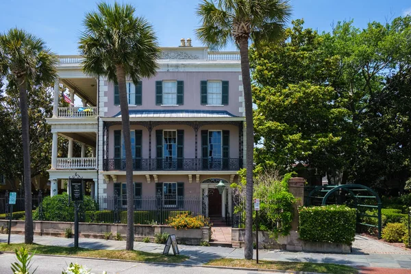 Charleston South Carolina Usa May 2022 Beautiful Vintage Architecture Residential — Stock Photo, Image