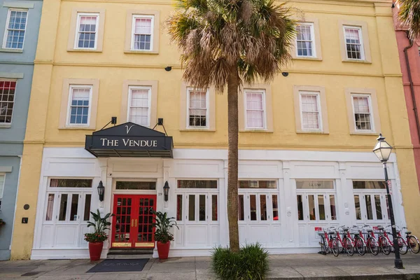 Charleston Jižní Karolína Usa Května 2022 Vendue Starožitný Butikový Hotel — Stock fotografie