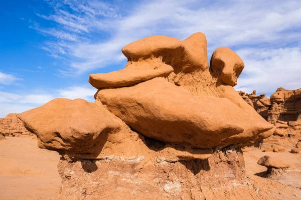 Natural Beauty Goblin Valley State Park Unique Sandstone Formations Utah — Stock Photo, Image