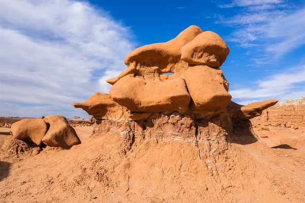 Natural Beauty Goblin Valley State Park Unique Sandstone Formations Utah — Stock Photo, Image