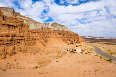 Natural beauty of Goblin Valley State Park with unique sandstone formations in Utah
