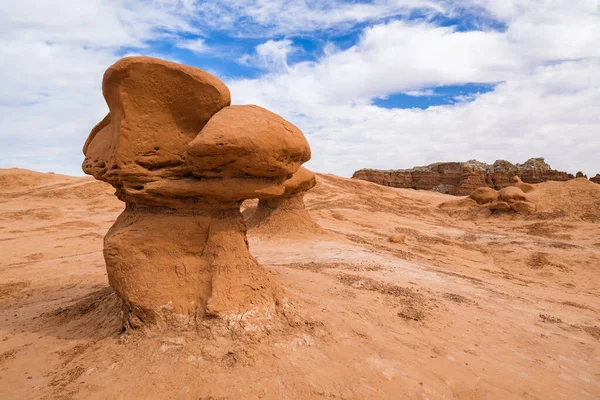 Natural Beauty Goblin Valley State Park Unique Sandstone Formations Utah — Stock Photo, Image