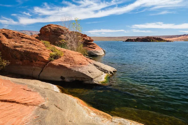 Natural Beauty Sand Hollow State Park Utah — стокове фото