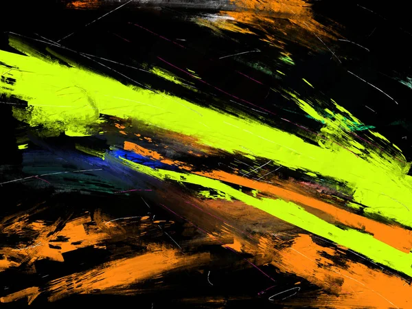 Abstrakt Färgglada Målning Bakgrund — Stockfoto