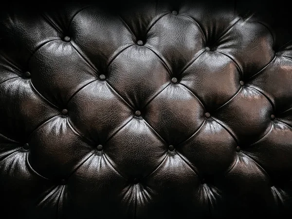 Vintage dark sofa texture background.