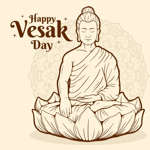 Mutlu Vesak Günü çizimleri