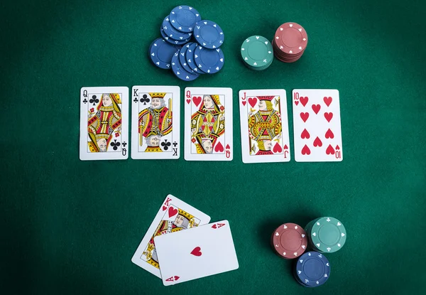 Royal Flush — Stockfoto