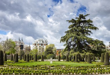 retiro park ve bahçeler.