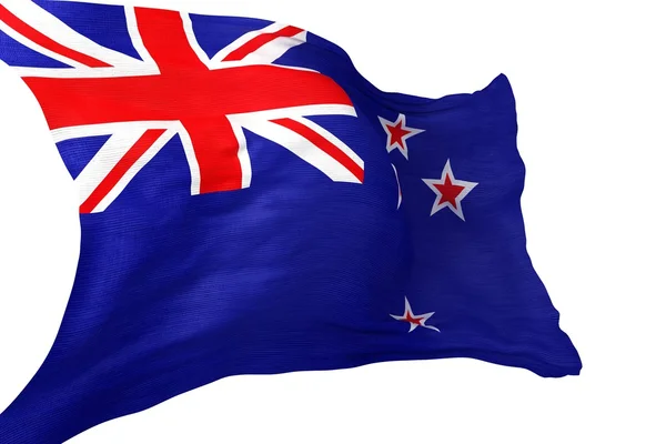 Bandera de lona de Nueva Zelanda —  Fotos de Stock