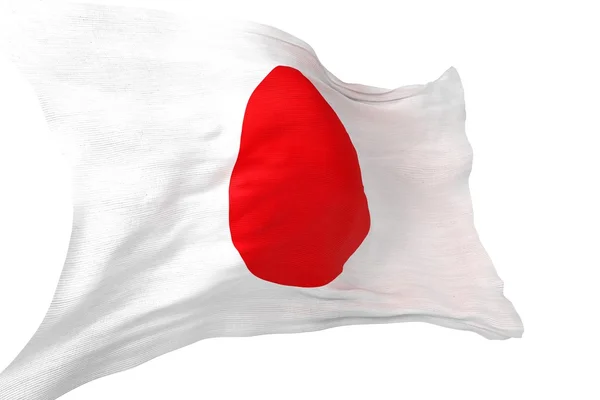 Japonya Ulusal Bayrağı — Stok fotoğraf