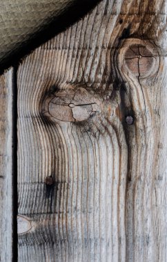 Doğal desenli eski ahşap doku.