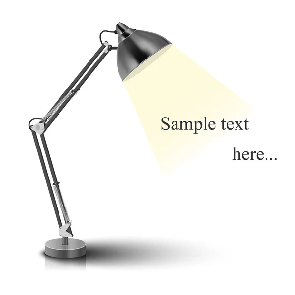 vektör masa lambası